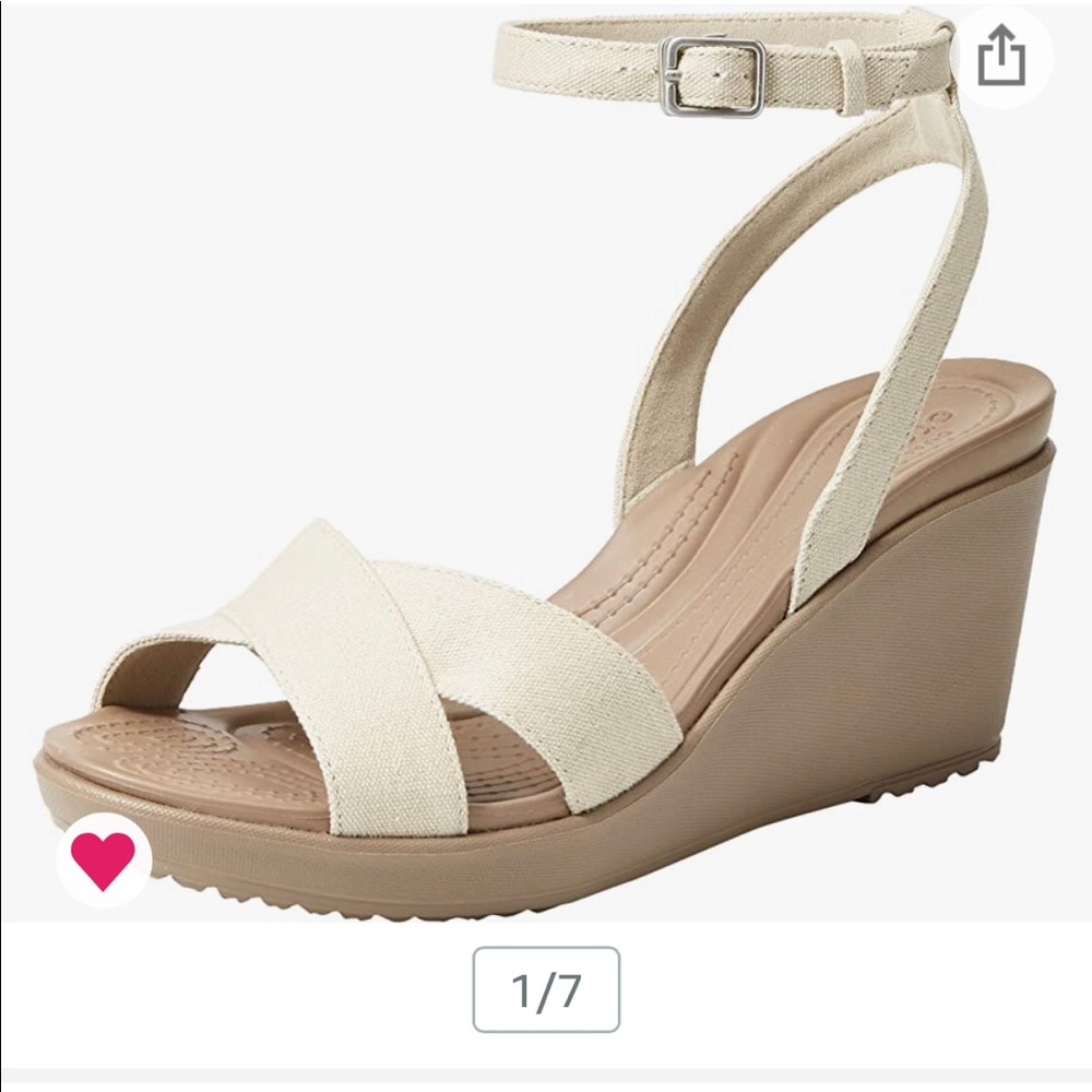 Women's Croc Wedge Sandal